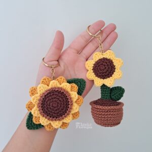 PDF - Chaveiros Girassóis (Arquivo Digital)