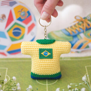 PDF - Chaveiro Camisa do Brasil (Arquivo Digital)